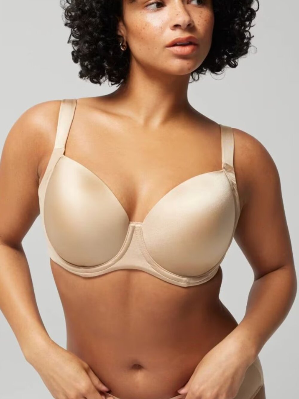 Soma Stunning Support Smooth Full Coverage Bra 40D Nude